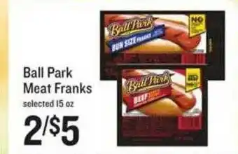Lowes Foods Ball park meat franks offer