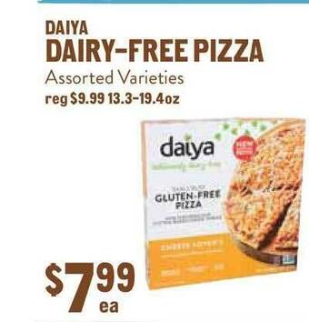 New Seasons Market Daiya Dairy-free Pizza offer