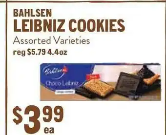 New Seasons Market Bahlsen Leibniz Cookies Assorted Varieties offer