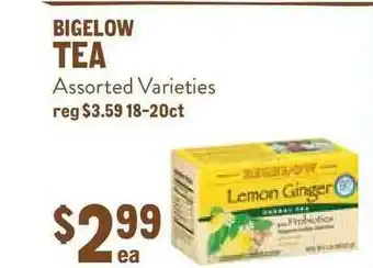 New Seasons Market Bigelow Tea Assorted Varieties offer