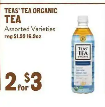 New Seasons Market Teas' Tea Organic Tea Assorted Varieties offer