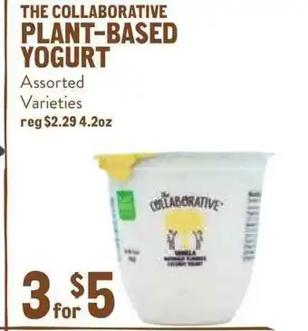New Seasons Market The Collaborative Plant-based Yogurt Assorted Varieties offer