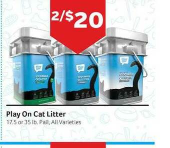 Pet Supplies Plus Play On Cat Litter offer