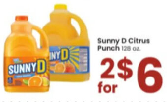 Albertsons Sunny D Citrus Punch offer