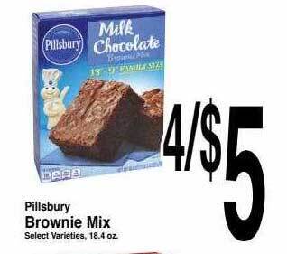 Super Saver Pillsbury brownie mix offer