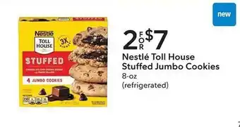 Weis Markets Nestlé toll house stuffed jumbo cookies offer