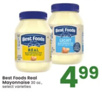 Albertsons Best Foods Real Mayonnaise offer