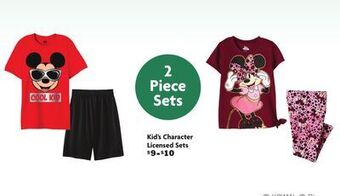Family Dollar Kid's character licensed sets offer