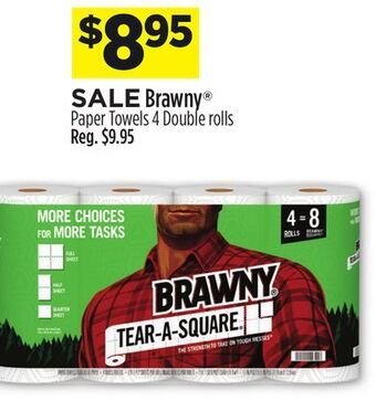 Dollar General Brawny® paper towels offer