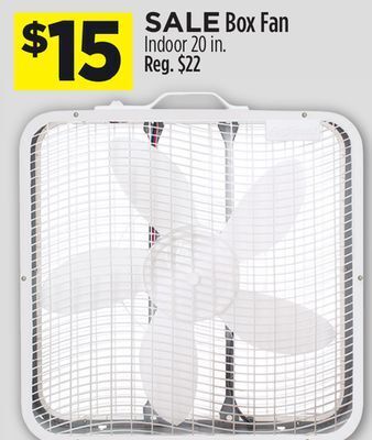 Dollar General Box fan offer