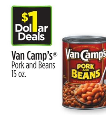 Dollar General Van camp's® pork and beans offer