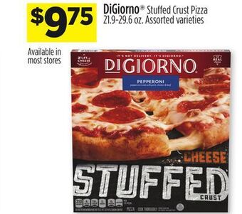 Dollar General Digiorno® stuffed crust pizza offer