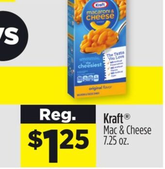 Dollar General Kraft® mac & cheese offer