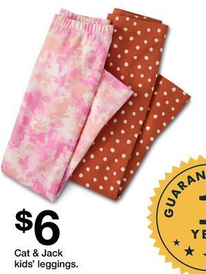 Target Cat & jack kids' leggings offer