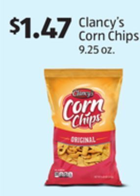 Aldi Clancy's corn chips offer