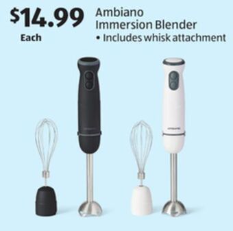 Aldi Ambiano immersion blender offer