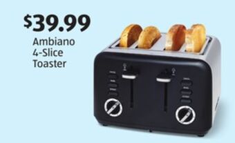 Aldi Ambiano 4-slice toaster offer