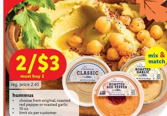 Lidl Hummus offer