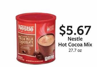 Fareway Nestle hot cocoa mix offer