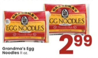 Albertsons Grandma's Egg Noodles offer