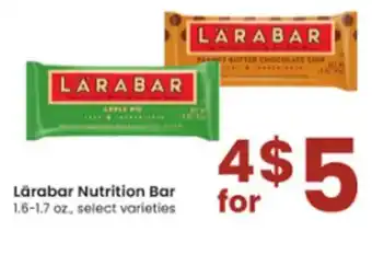 Albertsons Larabar Nutrition Bar offer