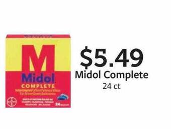 Fareway Midol complete offer