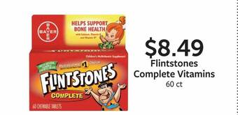 Fareway Flintstones complete vitamins offer