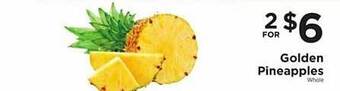 ShopRite Golden pineapples offer