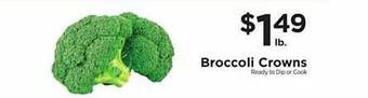 ShopRite Broccoli crowns offer