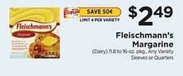ShopRite Fleischmann's margarine offer