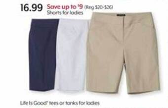 Bealls Shorts for ladies offer