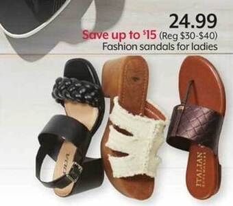 Bealls Fashion sandals for ladies offer
