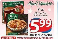 ACME Marie callender's pies offer