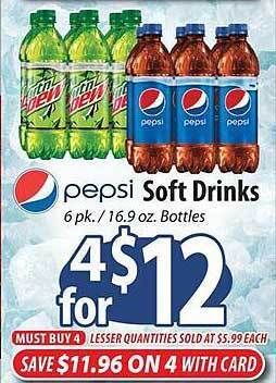 ACME Pepsi soft drinks offer
