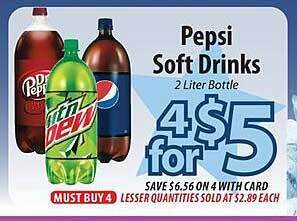 ACME Pepsi soft drinks offer