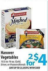 ACME Hanover vegetables offer