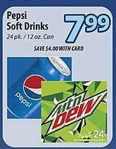 ACME Pepsi soft drinks offer