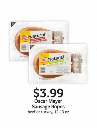 Fareway Oscar mayre sausage ropes offer