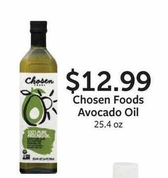 Fareway Chosen foods avocado oil offer