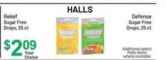 Health Mart Halls offer