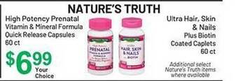 Health Mart Nature's truth offer