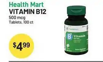 Health Mart Vitamin b12 offer
