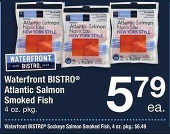 Safeway Waterfront bistro atlantic salmon smoked fish offer