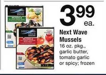 Safeway Next wave mussels offer