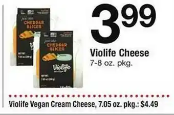 Safeway Violife cheese, violife vegan cream cheese offer