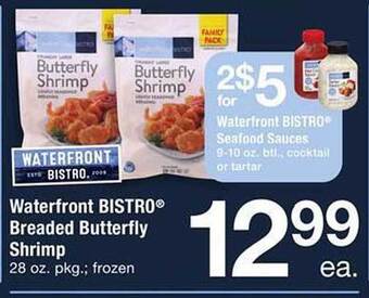 Safeway Waterfront bistro breaded butterfly shrimp offer