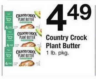 Safeway Country crock plant butter offer