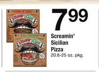 Safeway Screamin' sicilian pizza offer