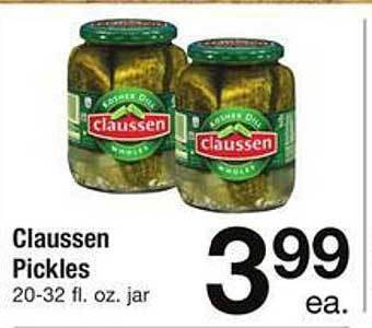 Safeway Claussen pickles offer