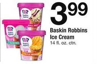 Safeway Baskin robbins ice cream offer